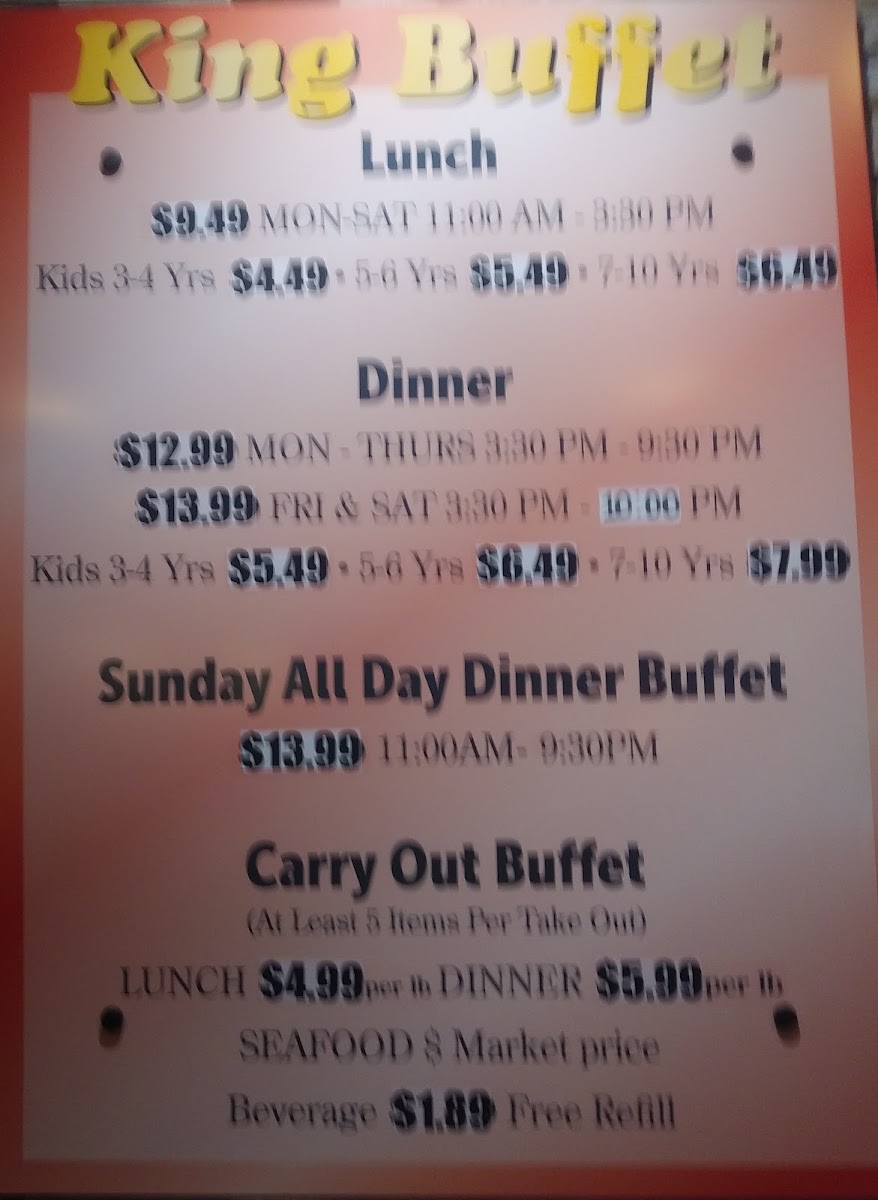 Menu Super King Buffet-9